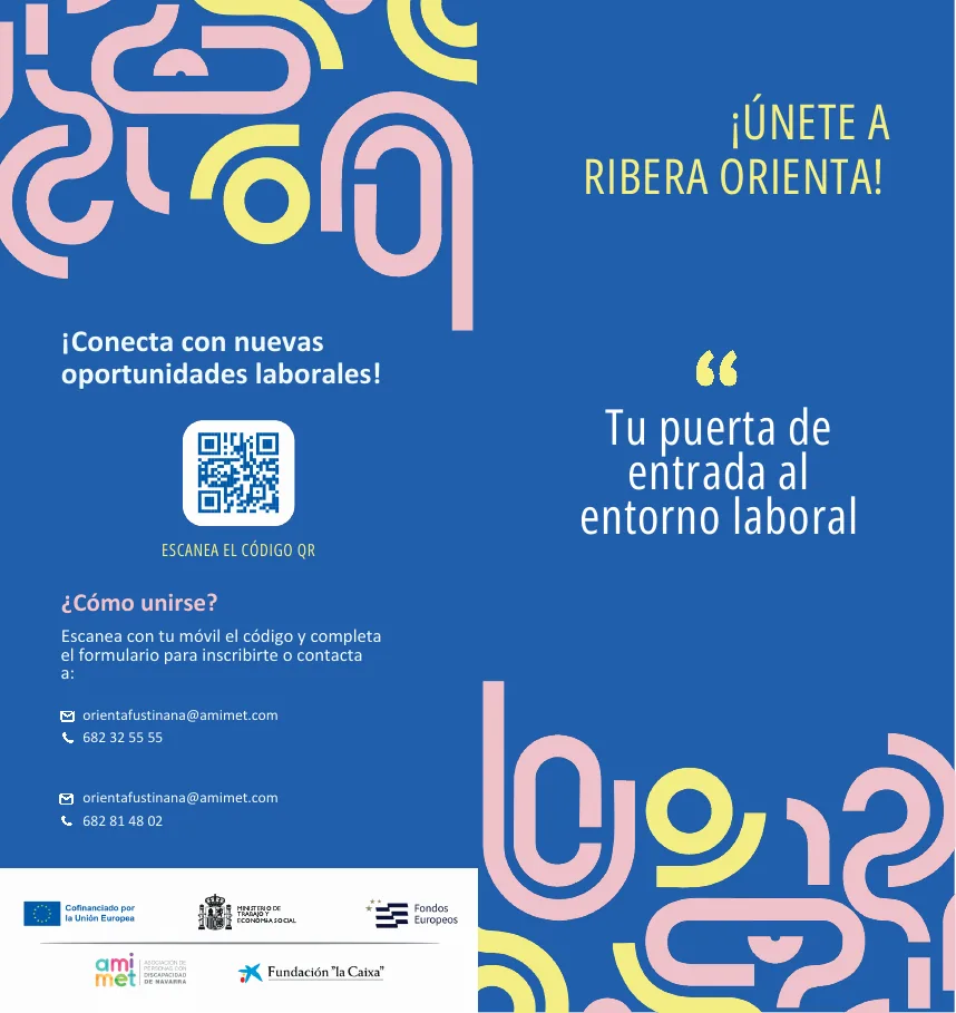 Díptico Servicios Sociales de Base — cara A