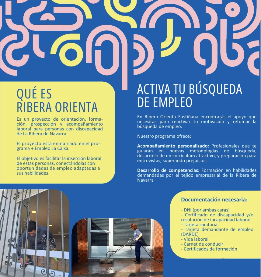 Díptico Servicios Sociales de Base — cara B