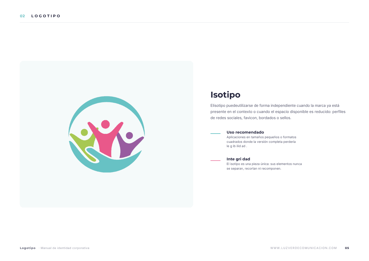 El isotipo de Incluyendo Capacidades