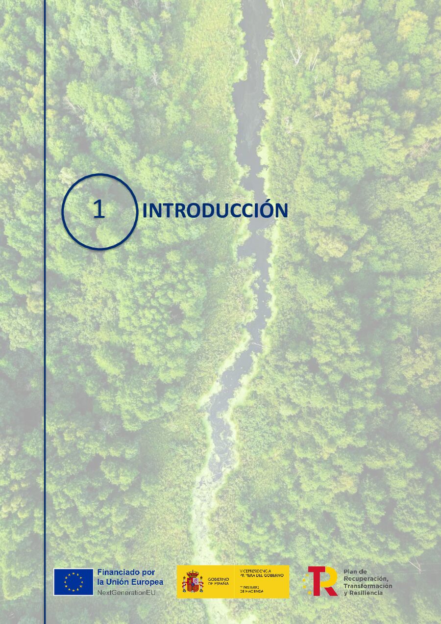 Página interior del manual de comunicación PRTR