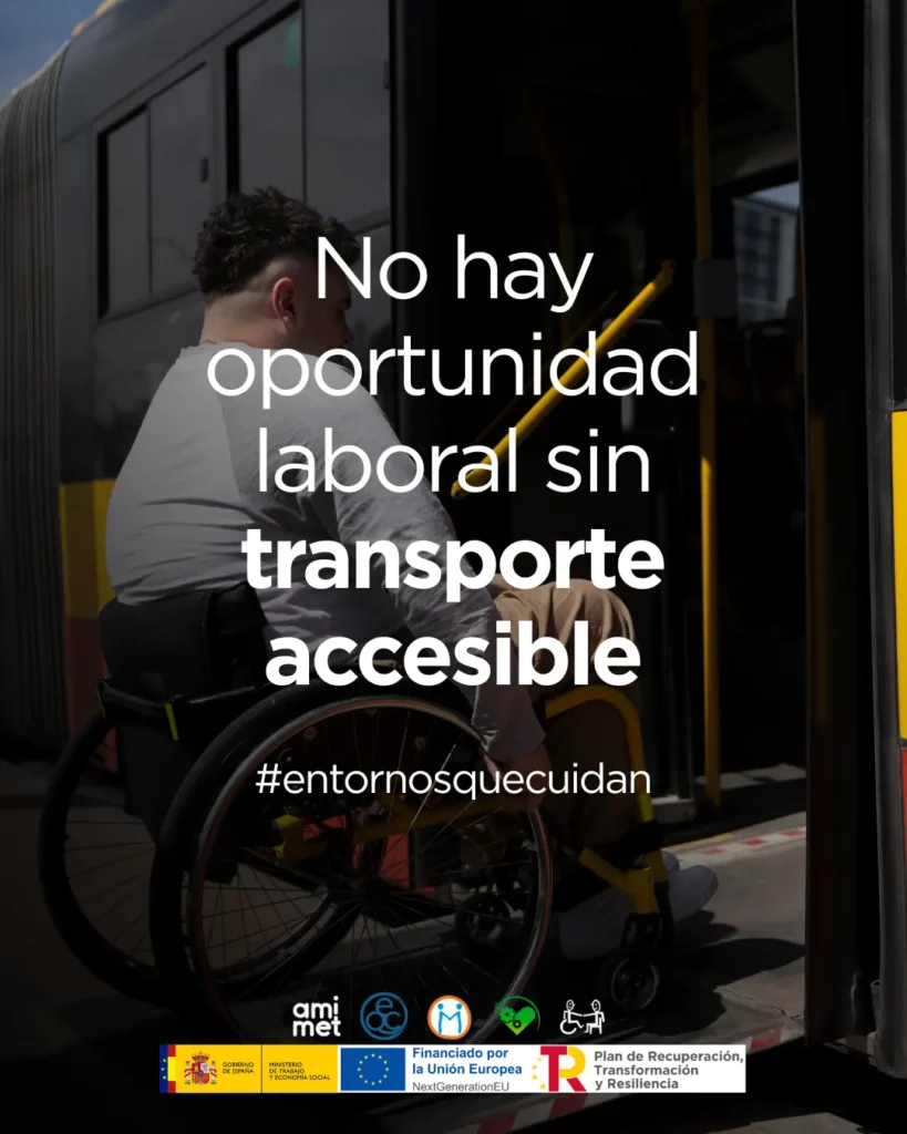 Campaña de comunicación institucional: transporte accesible para la inclusión laboral